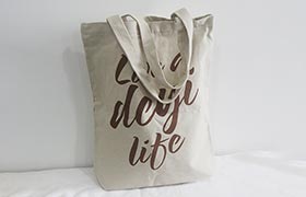Cotton handbag