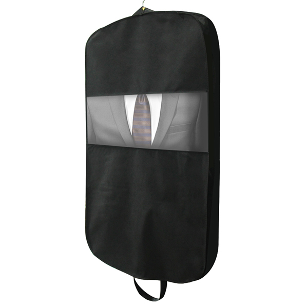 Minimalist Vertical Suit Cover with Transparent Window