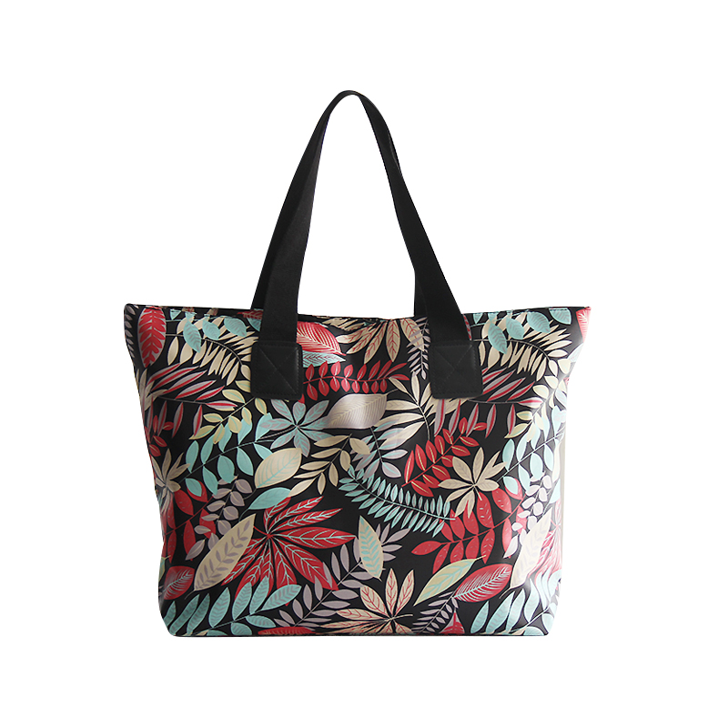 colorful printed shopping bag
