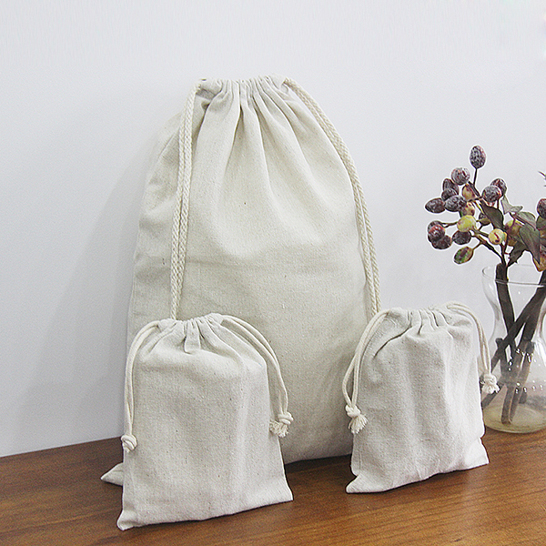 Cotton bags are eco-friendly and have multiple uses