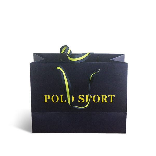 Deep Blue Laminated Paper Bag