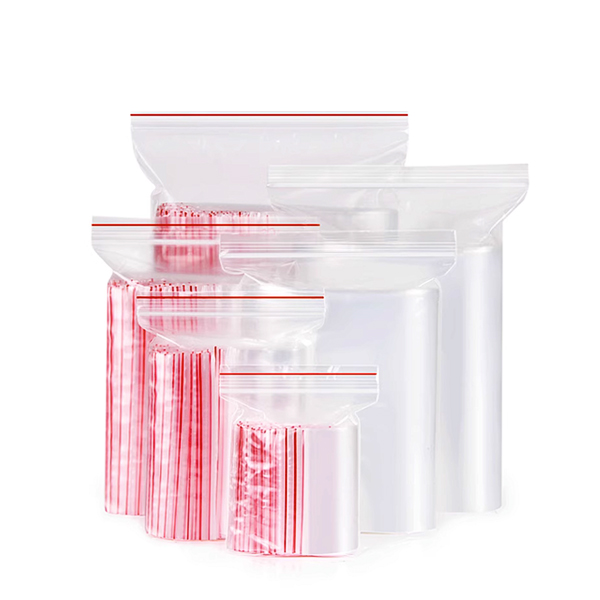 Transparent Self-sealing Bags