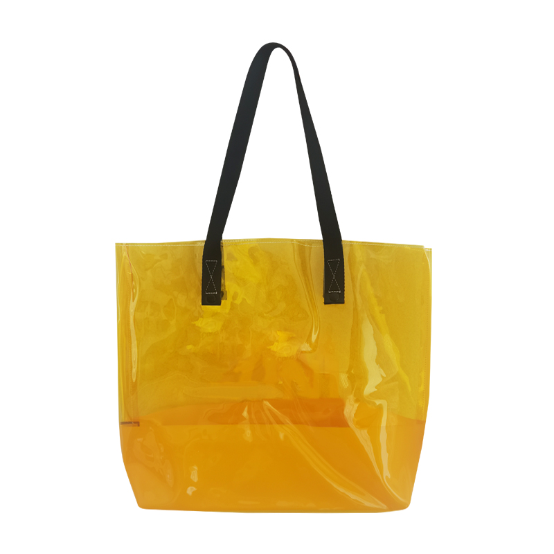 PVC Clear Laser-Cut Tote Bag